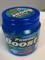 Mängden socker i Powder Boost