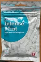 Mängden socker i Intense mint - sugarfree chewing gum