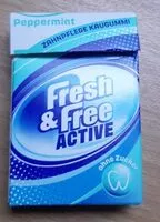 Mängden socker i Active Kaugummi-Box - Peppermint