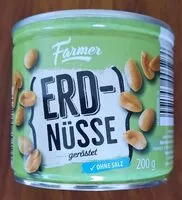 Mängden socker i Erdnüsse geröstet