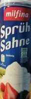 Mängden socker i Sprühsahne