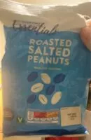 Mängden socker i Roasted salted peanuts