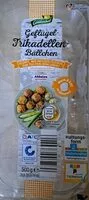 Mängden socker i Geflügel Frikadellen Bällchen
