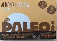 Mängden socker i Paleo bar Almond + Cashew