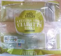 Mängden socker i CIABATTA ROLLS