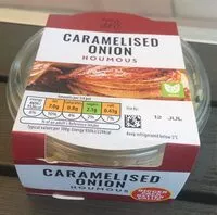 Mängden socker i Caramelised onion houmous