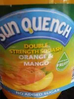 Mängden socker i Orange and Mango Squash