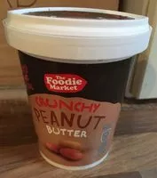 Mängden socker i Crunchy peanut butter