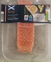 Mängden socker i Scottish salmon fillets