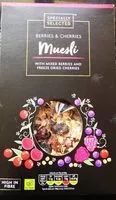 Mängden socker i Muesli berries & cherries