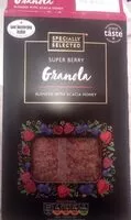 Mängden socker i Super berry granola