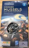 Mängden socker i Cooked mussels white wine sauce