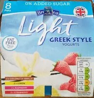 Mängden socker i Light Greek Style Yogurts