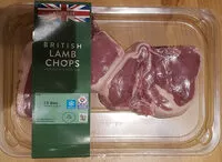 Mängden socker i British lamb chops
