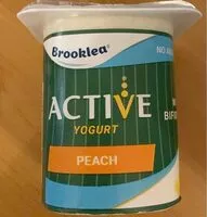 Mängden socker i Yogurt Peach