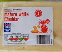 Mängden socker i British Mature White Cheddar