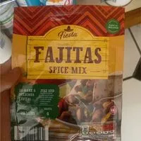 Mängden socker i Fajitas spice mix