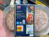 Mängden socker i Lamb burgers