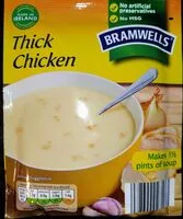 Mängden socker i Thick chicken soup