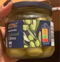 Mängden socker i Hand picked colossal olives