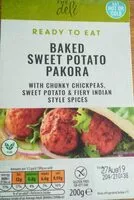 Mängden socker i Baked sweet potato pakora