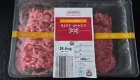 Mängden socker i British Beef Mince 20% Fat