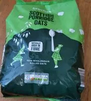 Mängden socker i Scottish porridge oats