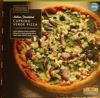 Mängden socker i Caprino Verde Pizza