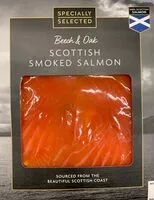 Mängden socker i Scottish smoked salmon