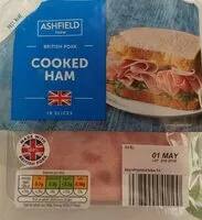 Mängden socker i Cooked Ham