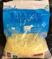 Mängden socker i Grated cheddar