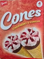 Mängden socker i Cones