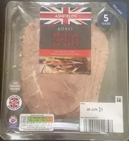 Mängden socker i Roast British Topside Beef