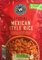 Mängden socker i Aldi Special Mexican style rice
