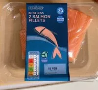 Mängden socker i Boneless Salmon Fillet