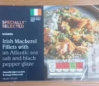 Mängden socker i Irish Mackerel Fillets