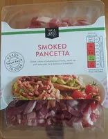 Mängden socker i Smoked pancetta