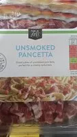 Mängden socker i Aldi unsmoked pancetta