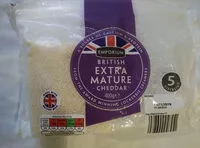 Mängden socker i British Extra Mature Cheddar