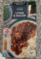 Mängden socker i liver and bacon