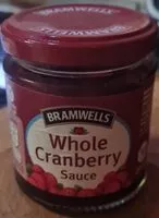 Mängden socker i Whole cranberry sauce