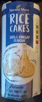 Mängden socker i Rice Cakes: Salt & Vinegar