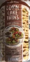 Mängden socker i Corn Cake Thins Quinoa