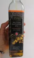 Mängden socker i British rapeseed oil