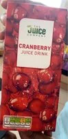 Mängden socker i Cranberry juice drink