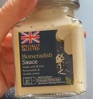 Mängden socker i Horseradish sauce