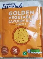 Mängden socker i Golden Vegetable Savoury Rice