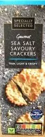 Mängden socker i Gourmet Sea Salt Savoury crackers