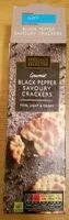 Mängden socker i Black Pepper Savoury Crackers