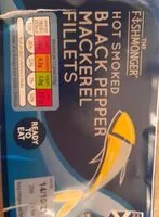 Mängden socker i hot smoked Black peppermint mackerel fillets